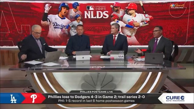 Phillies postgame erupts in SHOUTING MATCH after NLDS loss to Dodgers