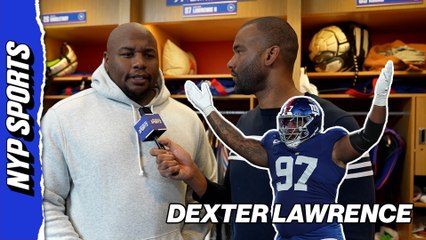 Giants' Dexter Lawrence CONFIDENT in matchup against Eagles' O-Line