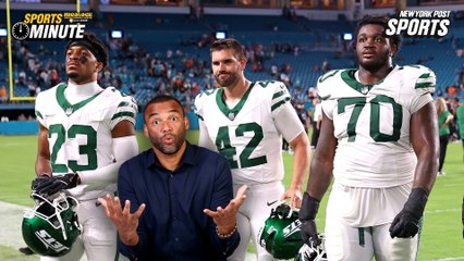 Jets remain winless after sloppy loss to Dolphins | New York Sports Minute | Presented by Nicolock Paving Stones