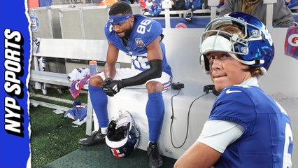 Jaxson Dart could get Darius Slayton out of an early-season rut