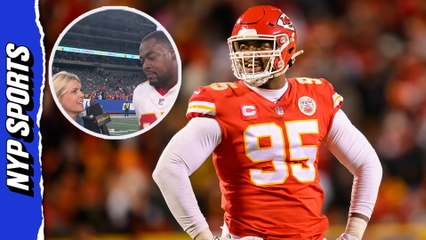 Chris Jones takes SHOT at Russell Wilson over jersey swap snub: 'Don't even want it'