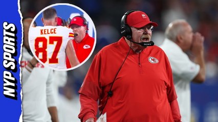 What Andy Reid REALLY thought of fiery Travis Kelce moment in Chiefs' win over Giants.