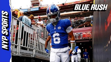 How the Giants are getting Jaxson Dart ready to play! | Blue Rush