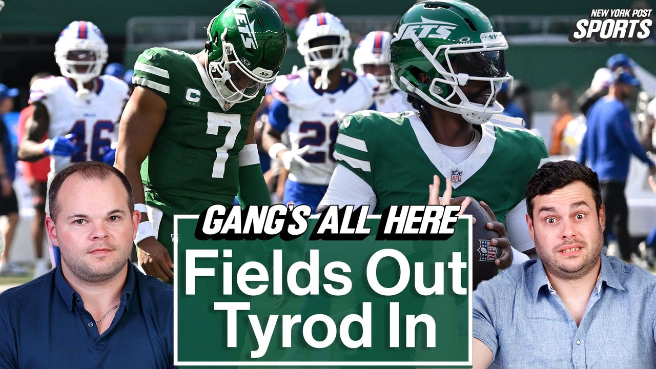 How will the Jets offense look with Tyrod Taylor now that Justin Fields is out?