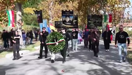 Predappio, saluti romani alla commemorazione della Marcia su Roma