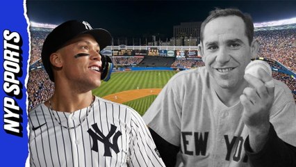 Aaron Judge ties Yogi Berra for 5th place on the Yankees' all-time home run list