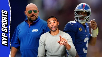 Russell Wilson may not have much time left as Giants' QB1