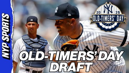 Drafting teams from Yankees 2025 Old-Timers' Day roster