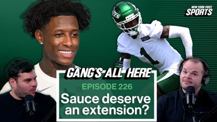 Should the Jets sign Sauce Gardner to an extension now?