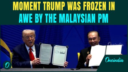 VIDEO: Malaysian PM Leaves Trump SPEECHLESS in Viral On-Cam Reaction; ‘That’s a Very Interesting…’