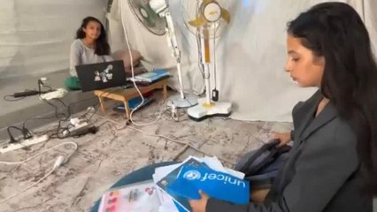 Estudiante gazatí logró terminar sus estudios en medio de la guerra