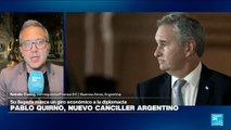 Argentina estrenará canciller, consolidando vínculo entre diplomacia y economía