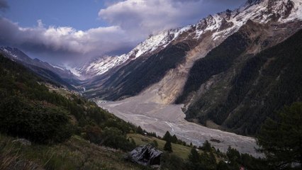 En Suiza, el derretimiento de glaciares hace temer a sus habitantes