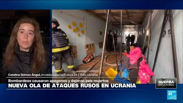 Informe desde Kiev: bombardeos rusos causan apagones en Ucrania