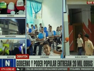 Carabobo | Comuna El Buen Vivir renovó espacios integrales de la E.B. Brisas del Lago