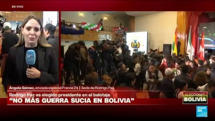 Rodrigo Paz promete volver a "abrir Bolivia al mundo" tras reconocer su victoria