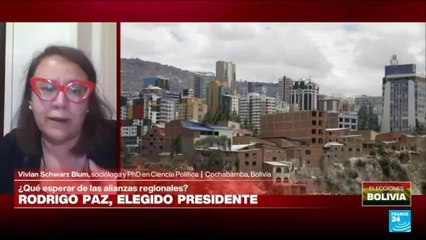 Vivian Schwarz: "Rodrigo Paz quiere desideologizar las relaciones internacionales de Bolivia"