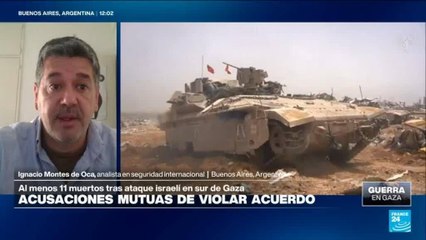 Ignacio Montes de Oca: "No va a haber paz en Gaza hasta que Hamás se desarme"