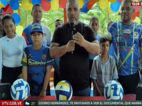 Poder Popular organizado del estado Guárico rehabilita más de 20 canchas deportivas