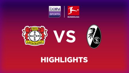 Highlights_Bayer 04 Leverkusen vs. Sport-Club Freiburg_Matchday 08_ACT