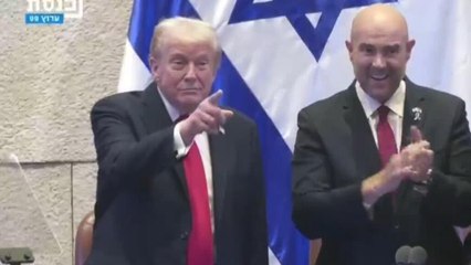 Trump elogia cese de hostilidades en Gaza y pide indulto a Netanyahu ante la Knéset