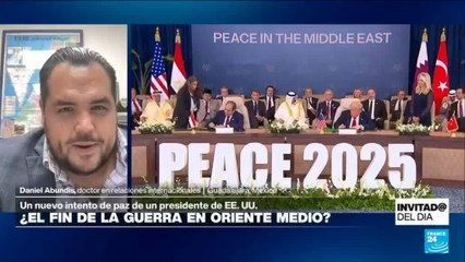 ¿Qué tan real puede ser la firma de un “acuerdo de paz" en Gaza sin Israel ni Hamás en la mesa?