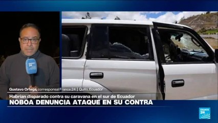 Informe desde Quito: Presidencia denuncia ataque contra Daniel Noboa