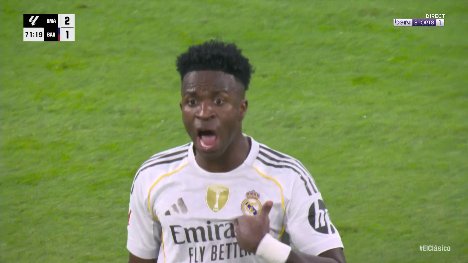 La Liga : Énervé de sortir, Vinicius rentre directement au vestiaire !