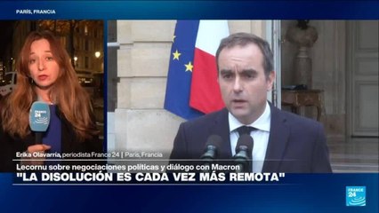 Informe desde París: Lecornu asegura que Francia podría tener primer ministro en 48 horas