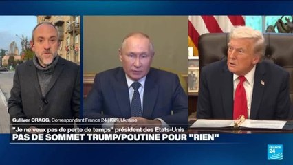 Ukraine : deux morts dans des frappes russes, le sommet Trump-Poutine s'éloigne