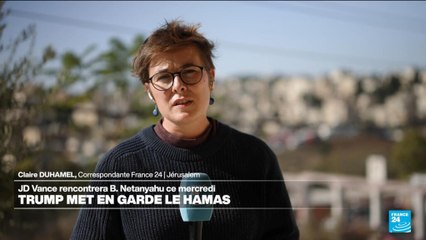 JD Vance arrivé en Israël : le cessez-le-feu à gaza est toujours aussi fragile