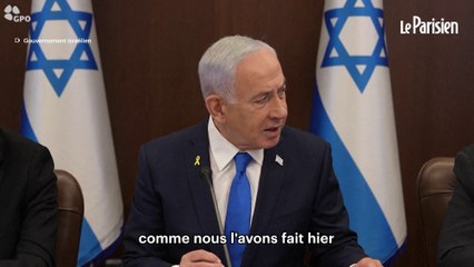 Netanyahu dit qu'Israël aura un droit de veto sur les membres de la force de sécurité à Gaza