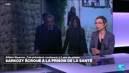 France : l'ex-président Nicolas Sarkozy écroué à la prison de la Santé
