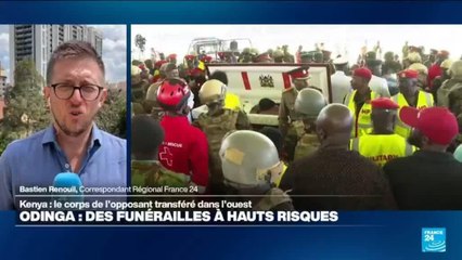 Au Kenya, les funérailles à hauts risques de Raila Odinga