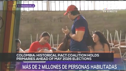 FTS 12:30 26-10: Colombia: Historical Pact Coalition holds primaries ahead of May 2026 elections