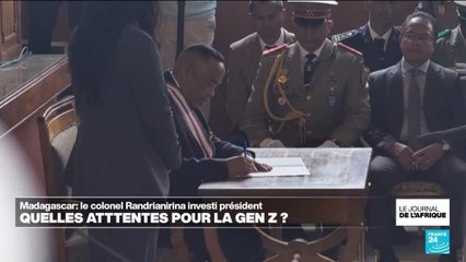 Madagascar le colonel Randrianirina investi, quelles attentes pour la Gen Z ?