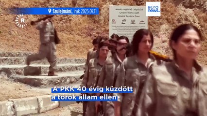 Az utolsó kurd gerillát is kivonja a PKK Törökországból