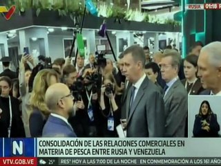 Venezuela y Rusia afianzan relaciones comerciales en materia de exportaciones pesqueras