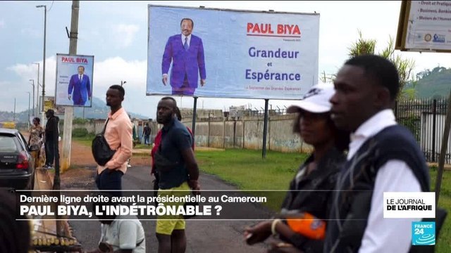 Dernière ligne droite avant l'élection au Cameroun: Paul Biya, l'indétrônable ?