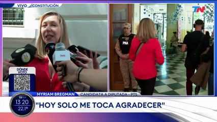 Myriam Bregman: "Voten con convicción"