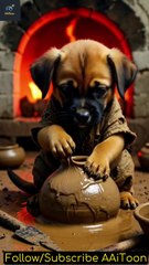 Tears of Hope_ The Emotional Journey of a Resilient #Puppy