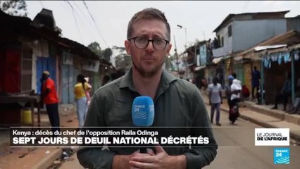 Kenya : sept jours de deuil national décrétés après le décès de Raila Odinga
