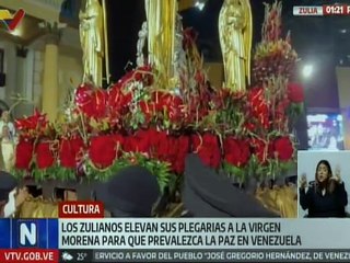 Zulia | Devotos acompañaron con alegría la solemne Bajada de la Virgen de Chiquinquirá