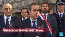 REPLAY: Prise de parole de Sébastein Lecornu à l'Hay-les-Roses