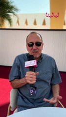 المخرج العراقي عباس فاضل يشكر القائمين على مهرجان الجونة: شكرًا على حسن الضيافة والتنظيم.