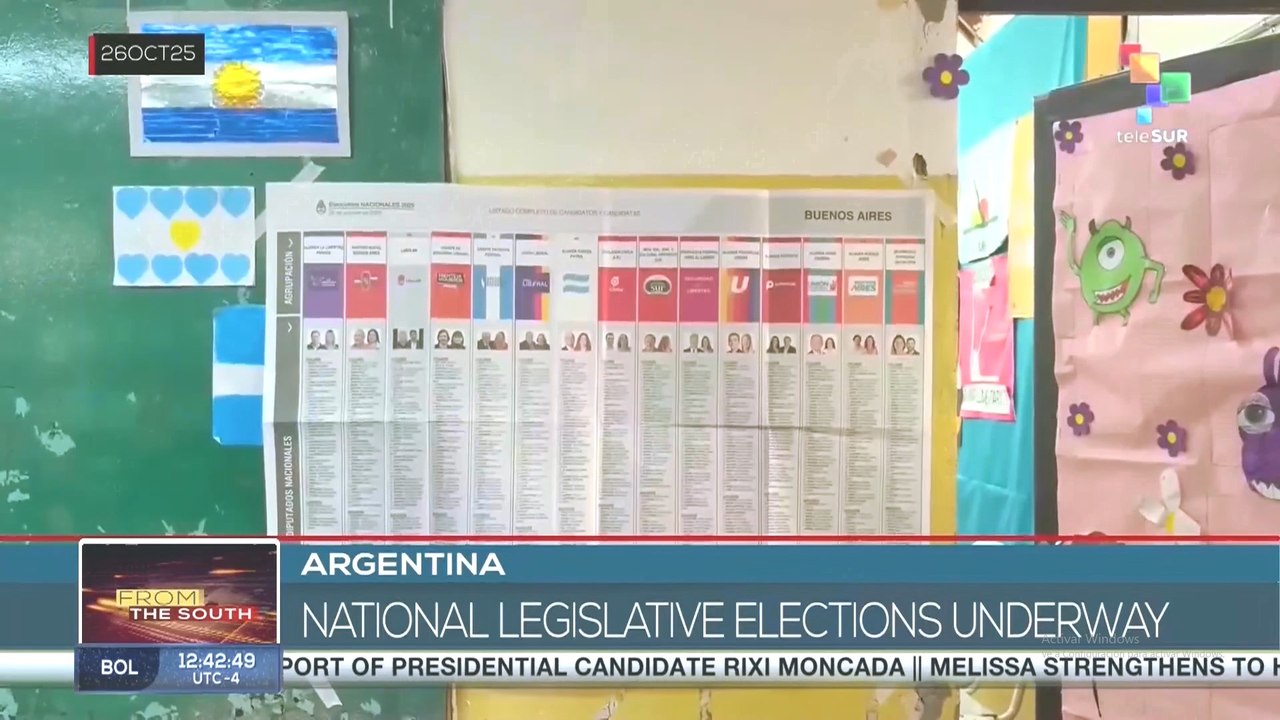 Argentina, National Legislative elections continues