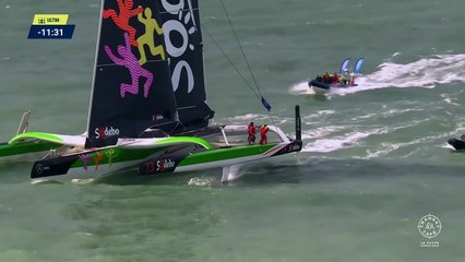 [TRANSAT CAFÉ L’OR]  Le départ des Ultim