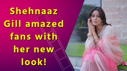 Shehnaaz Gill glamorous avatar in two-tone suit, shares beautiful pictures