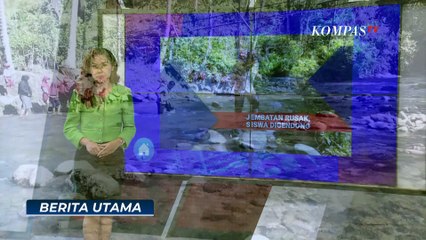 3 Tahun Jembatan Rusak, Siswa di Mamasa Terpaksa Seberangi Sungai Berarus Deras | BERITA UTAMA