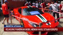Kejagung Pamerkan Kendaraan Mewah Hasil Sitaan Dari Kasus Korupsi | BERITA UTAMA